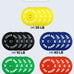 Force USA Pro Grade Colored Bumper Plates (LBS)
